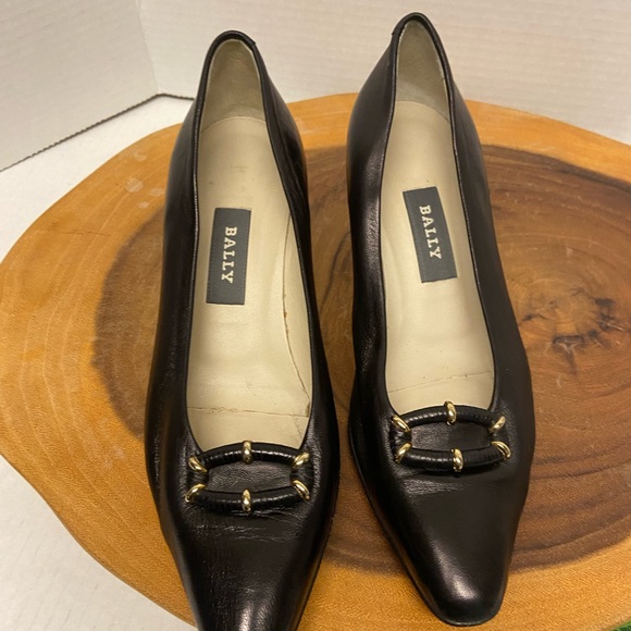 Bally FERN Vintage Leather Heels - Picture 3 of 9